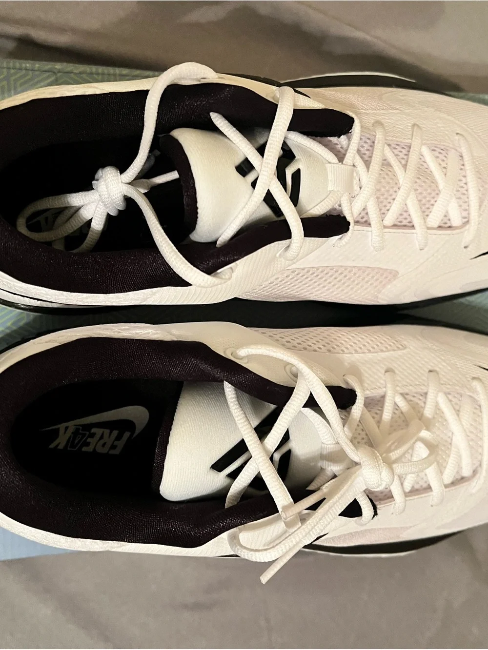 Nike Men’s White and Black Basketball Sneakers - Antetokounmpo